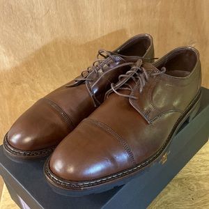 Allen Edmonds Mens size 11.5b dress shoes, Tobacco